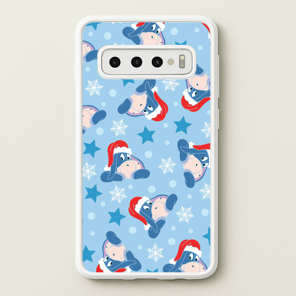 Cartoon Donkey Stars Pattern Galaxy S10 Plus Case