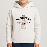 Cute Monster 2025 Pink Kids Hoodie 4