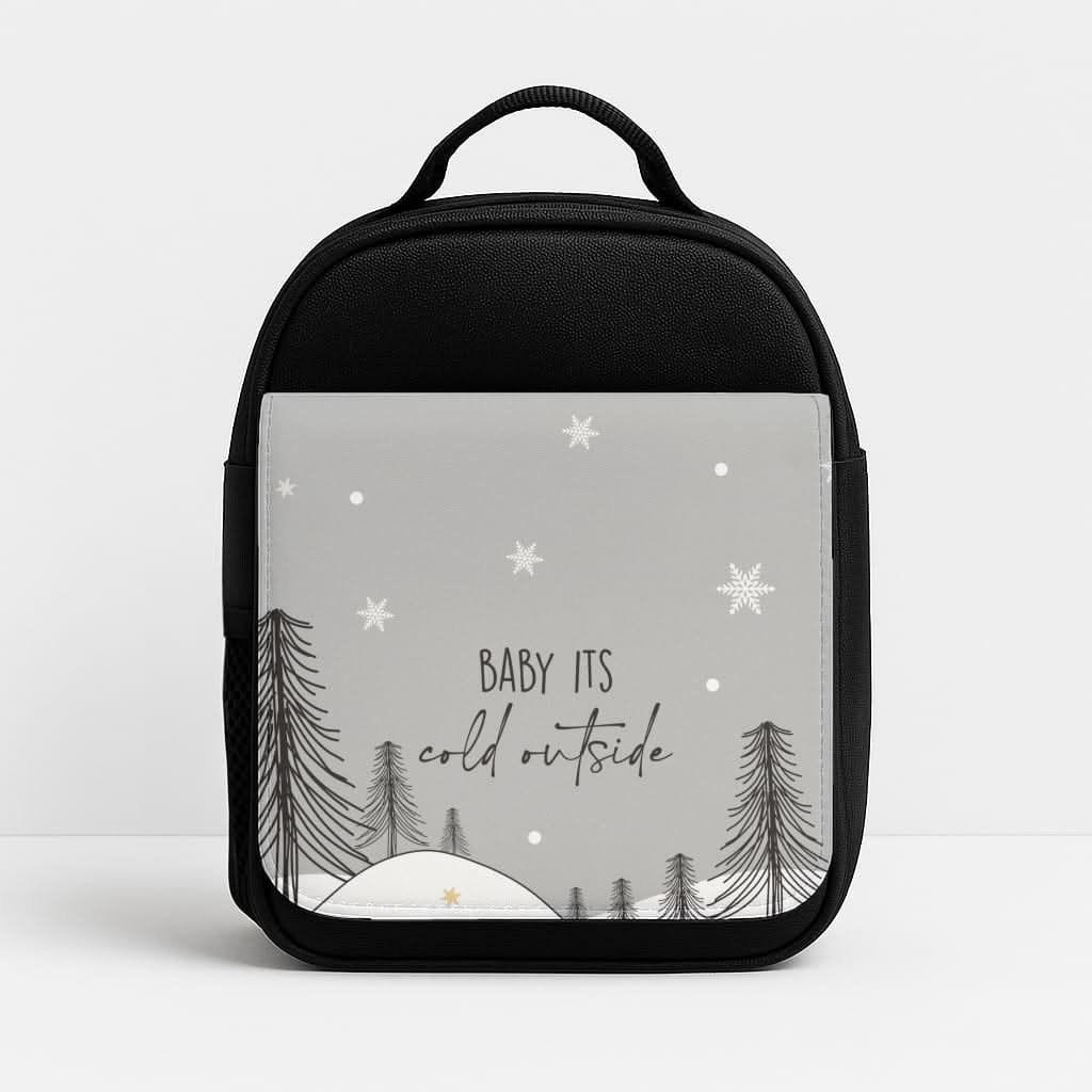 Baby It's Cold Outisde Landscape Lunchbox
