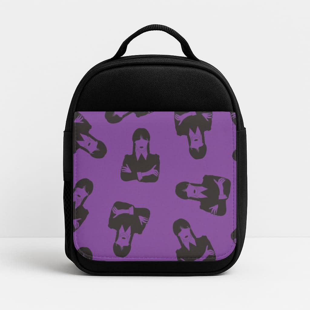 Addams Pattern Lunchbox