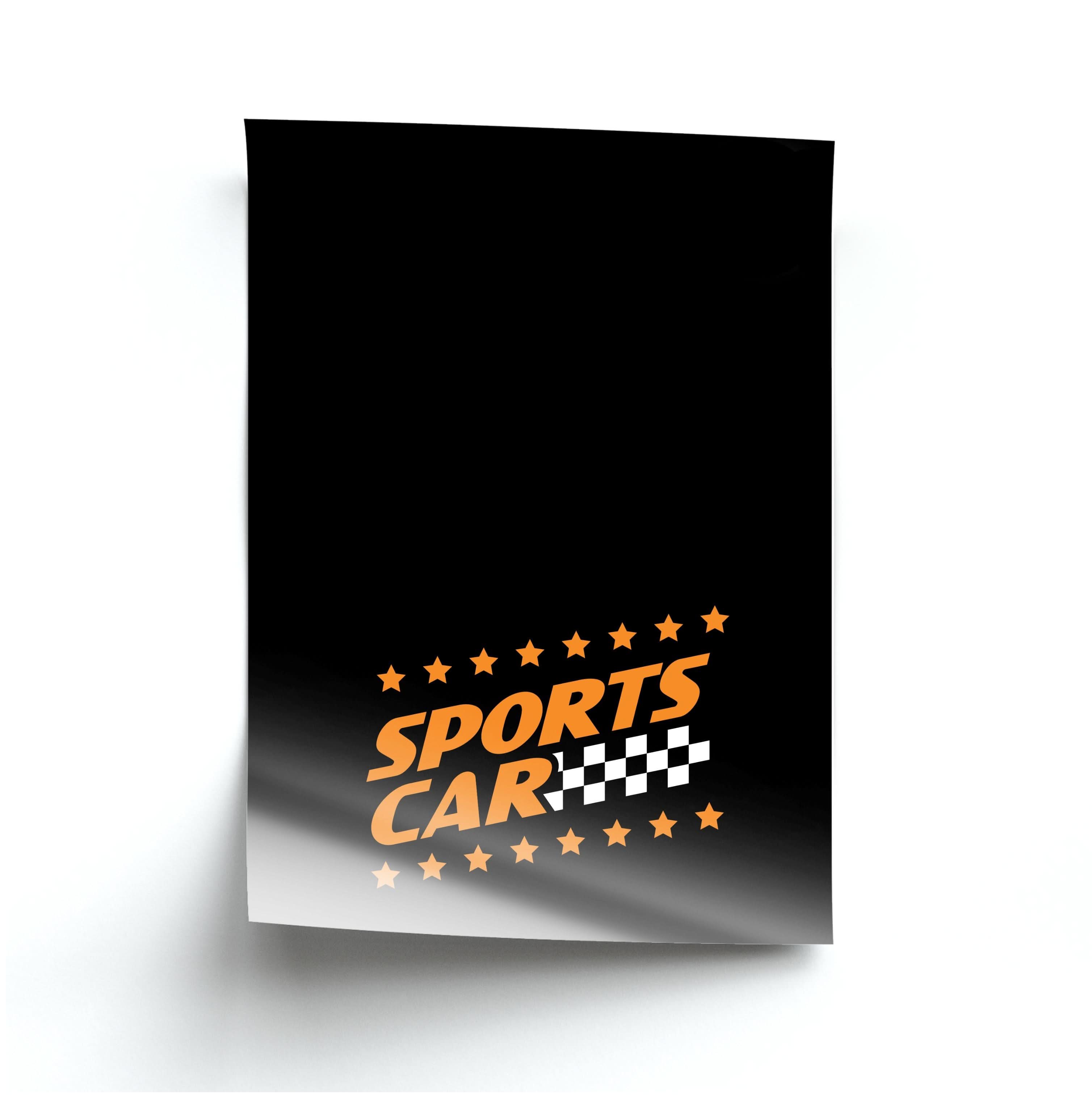 Sports Car Poster