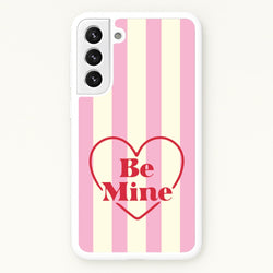 Be Mine Stripey Galaxy S22 Plus Case