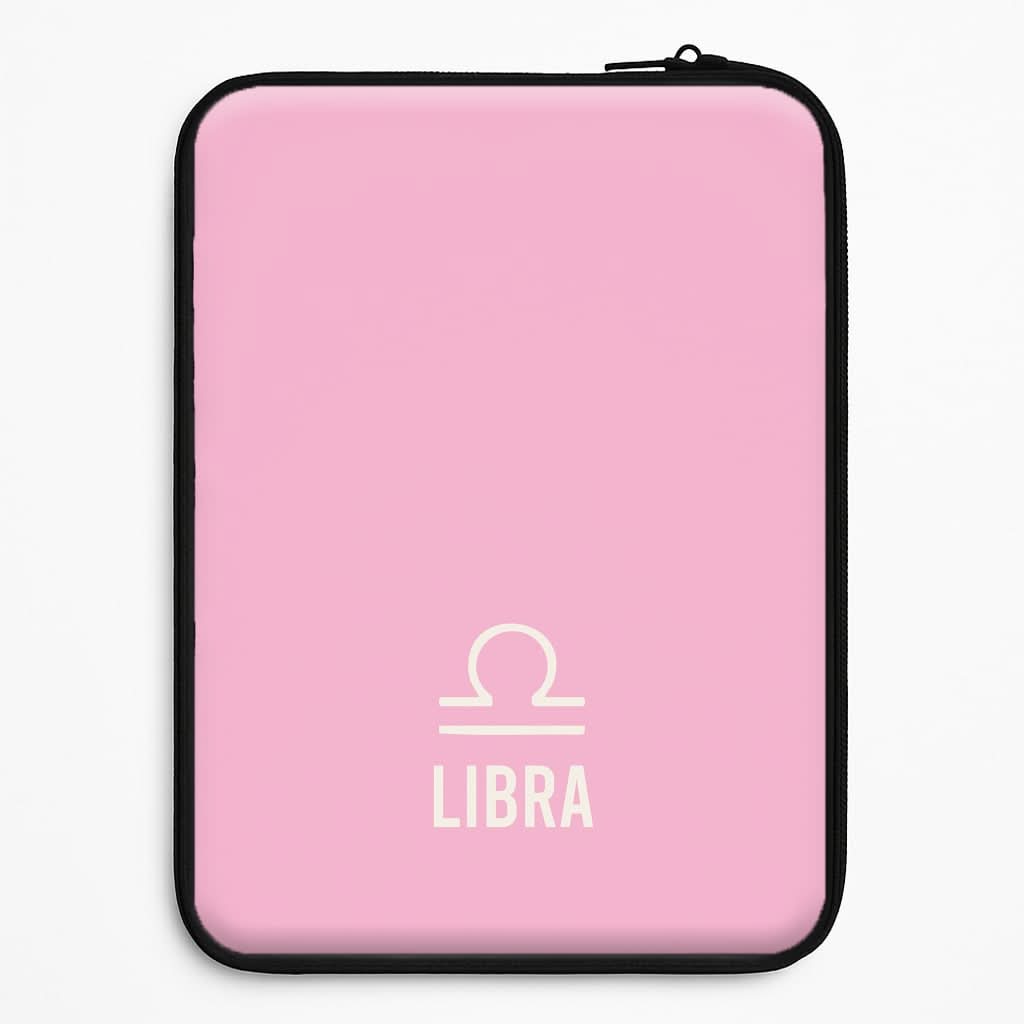 Libra Pastel Zodiac Laptop Sleeve