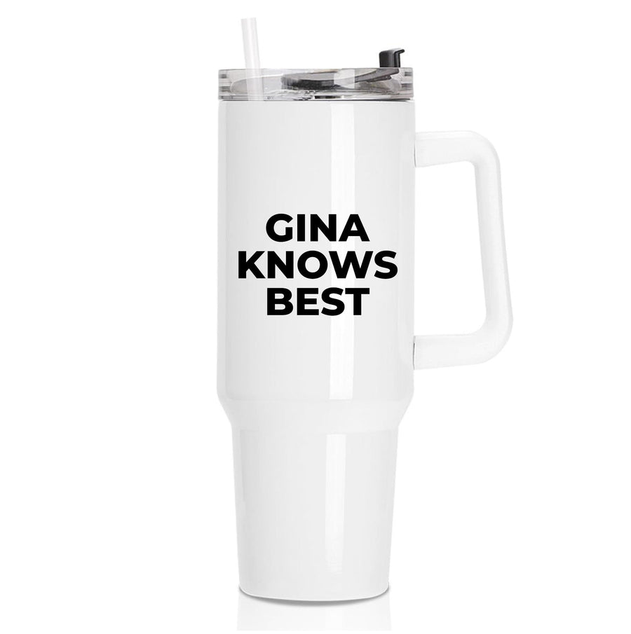 Gina Knows Best - Brooklyn Nine-Nine Tumbler