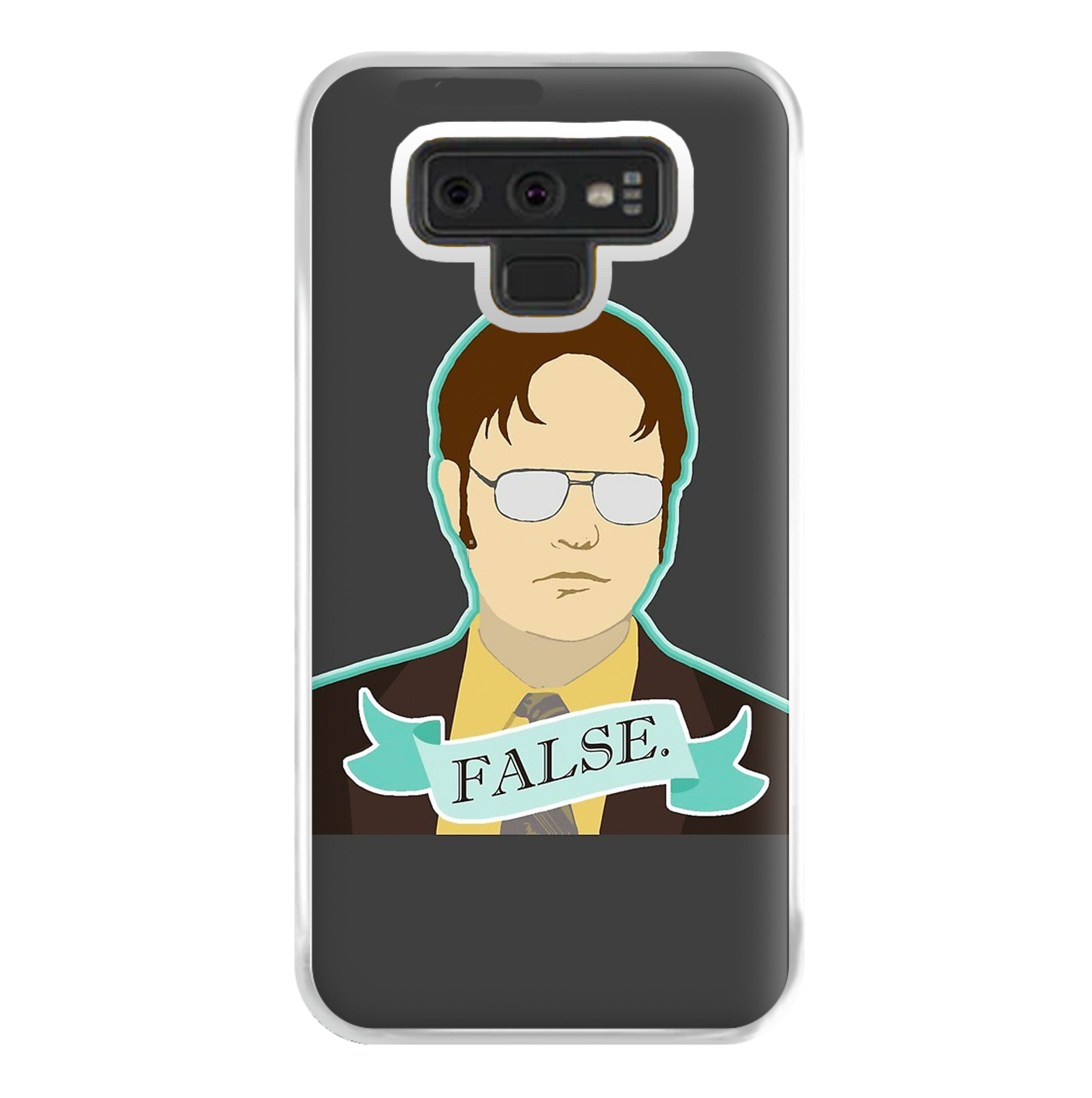 False. Dwight Phone Case