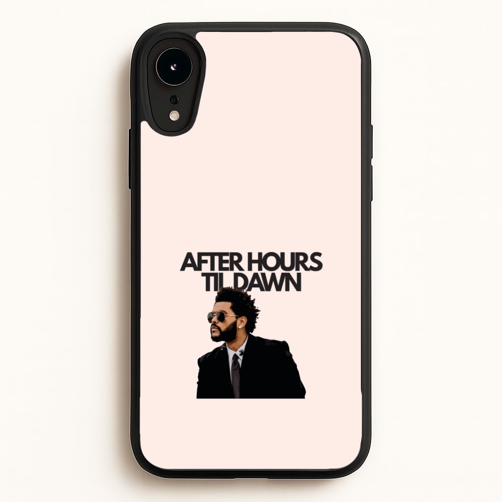 AHTD Singer iPhone XR Case