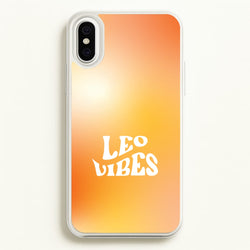 Leo Vibes Gradient Zodiac iPhone XS Max Case