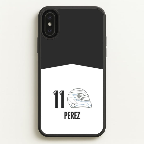 Perez Helmet 2026 iPhone XS Max Case
