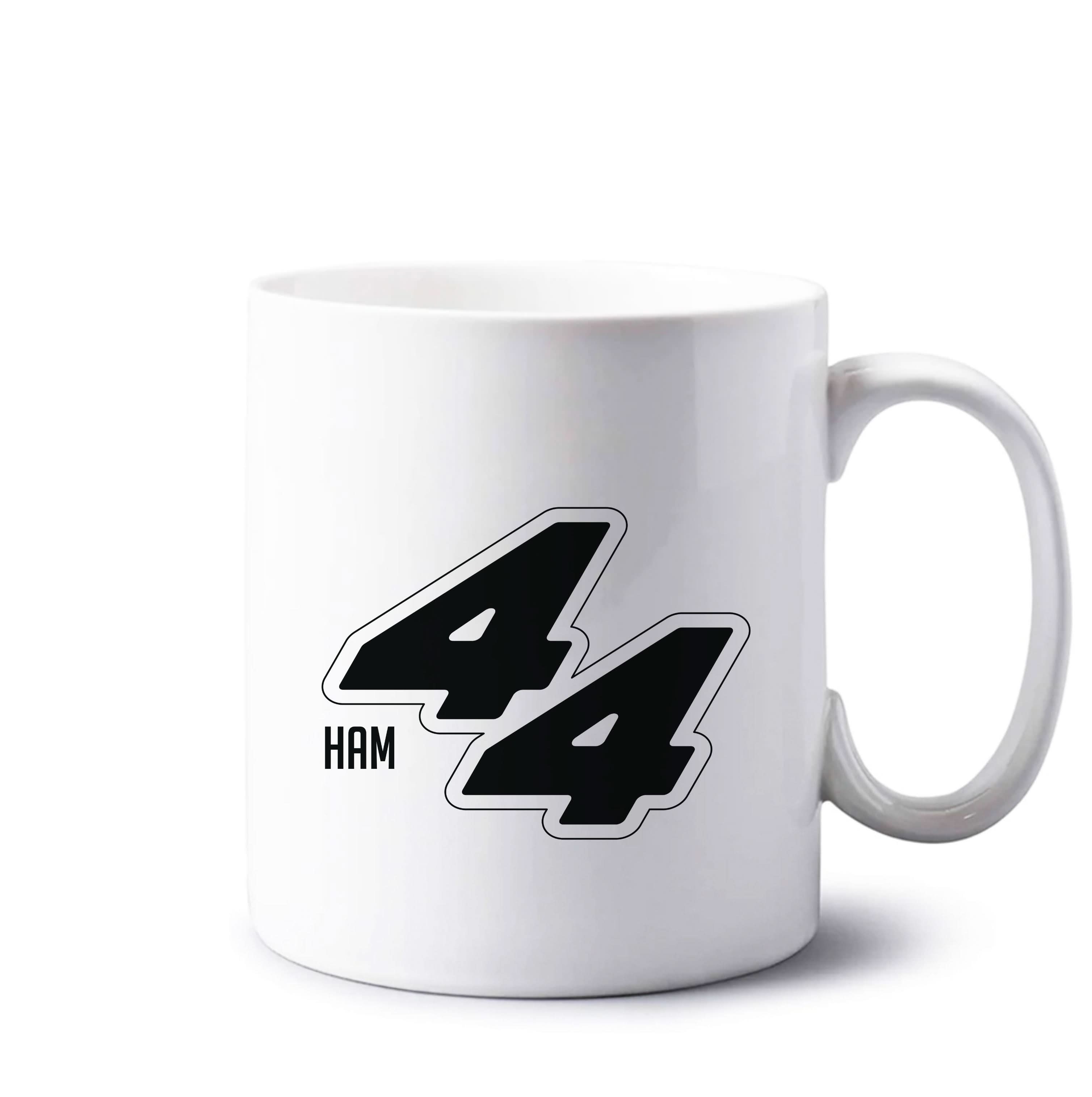 Dark Red Retro 44  Mug