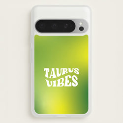 Taurus Vibes Gradient Zodiac Google Pixel 9 Pro XL Case