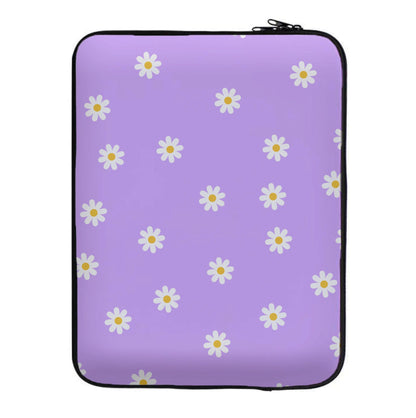 Purple Daisies  Laptop Sleeve