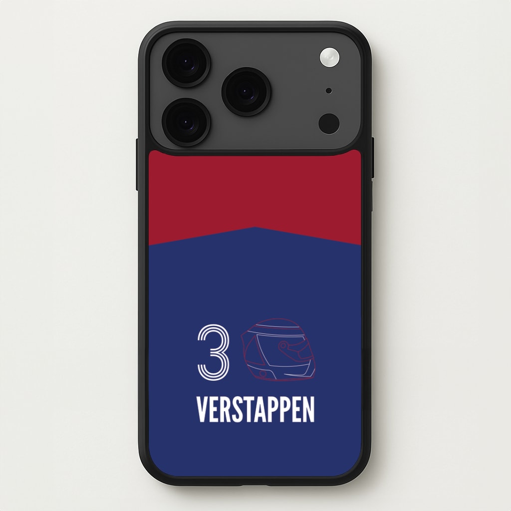 Verstappen Helmet 2026 iPhone 17 Pro Case