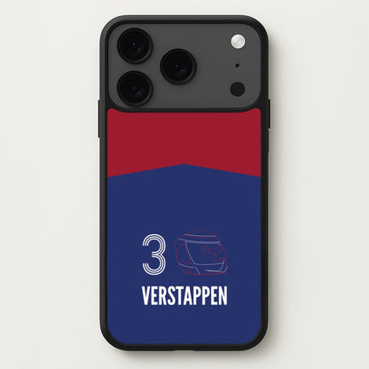 Verstappen Helmet 2026 iPhone 17 Pro Max Case