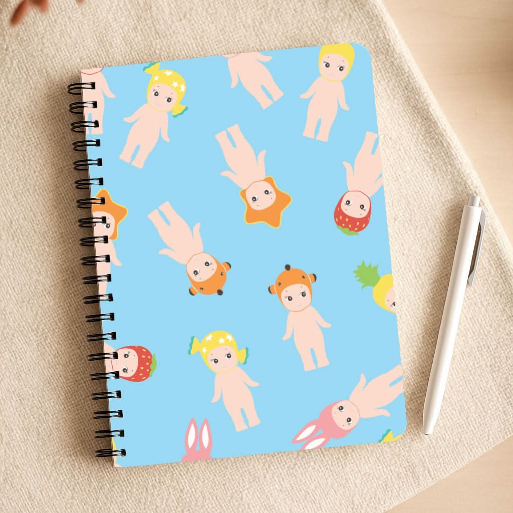 Angels Pattern Notepad