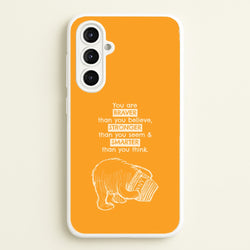 You Are Braver Galaxy A16 Case