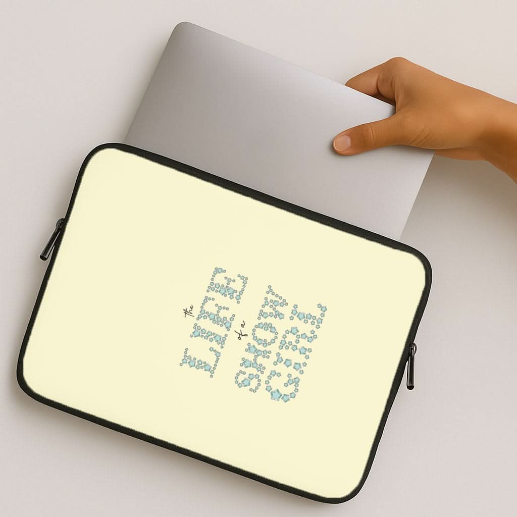TLOAS Bedazzled Writing MacBook Cover