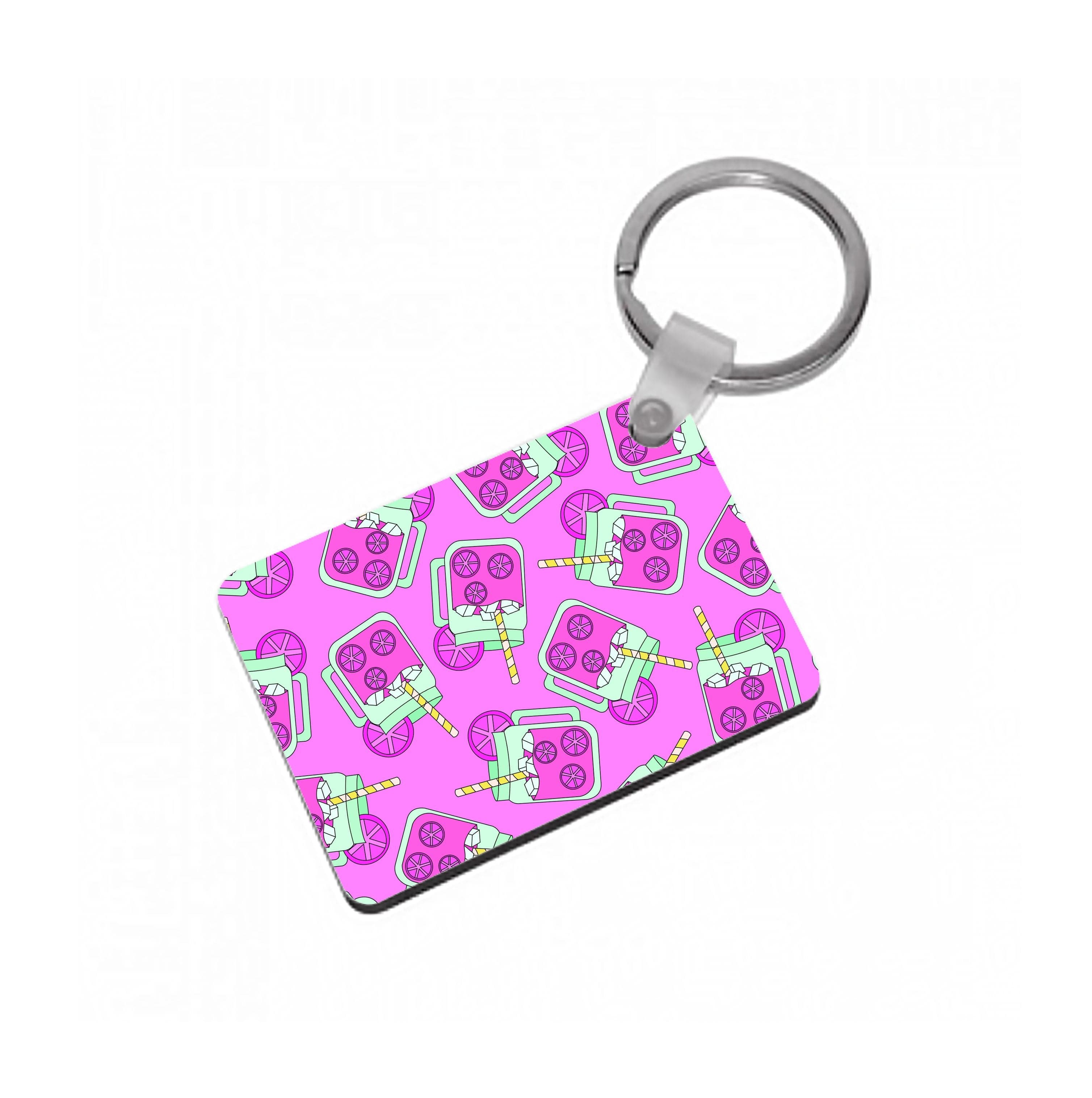 Pink Ice - Summer Keyring