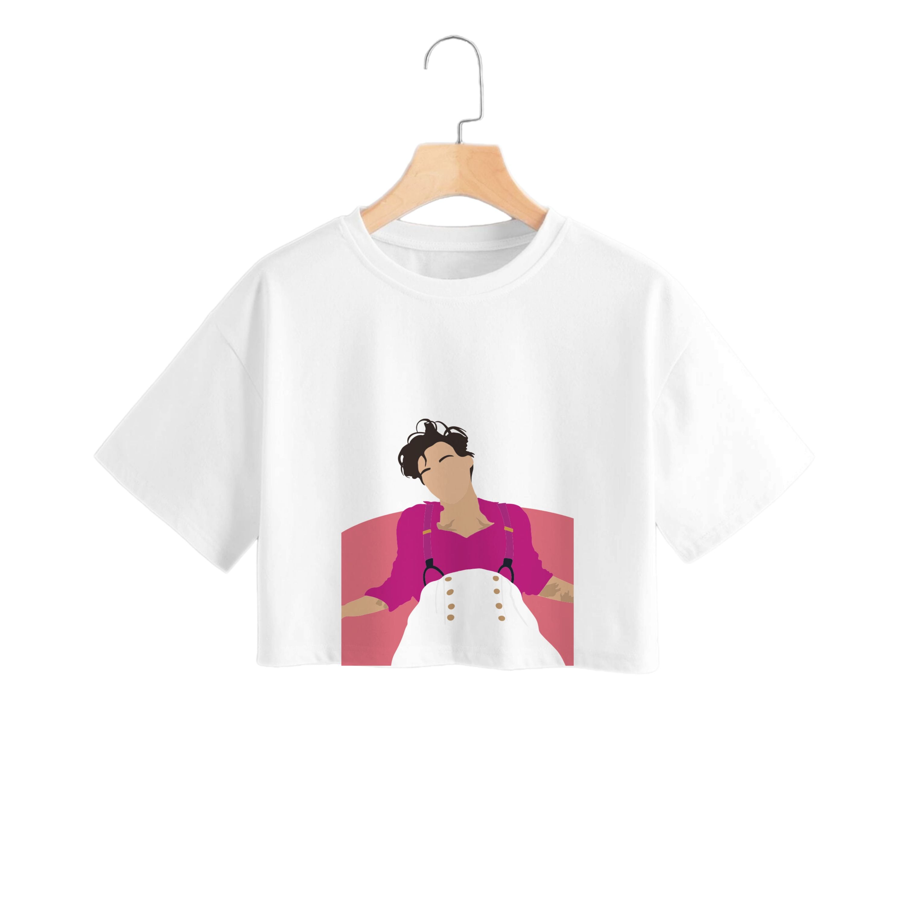 Faceless Harry Crop Top