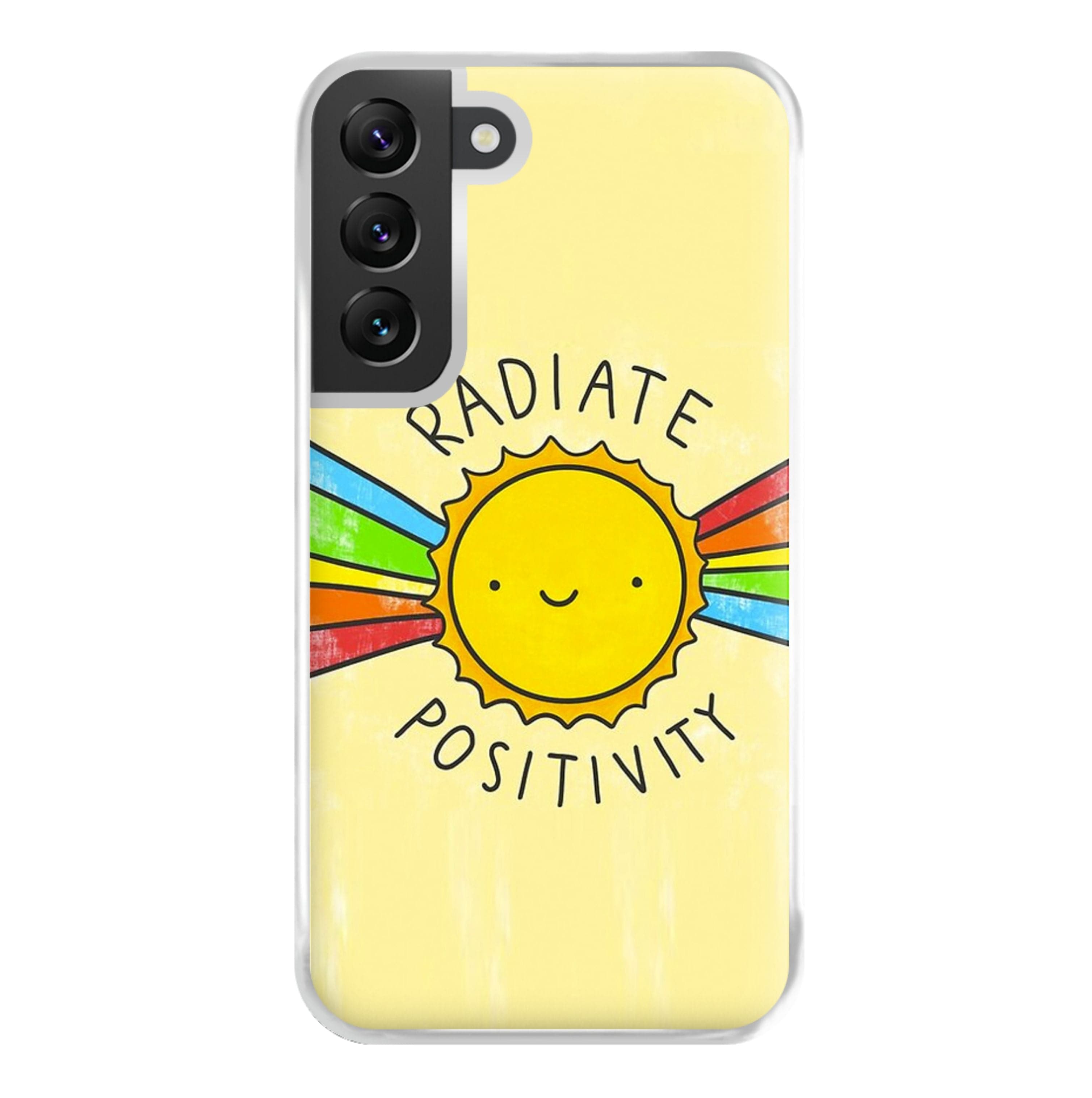 Radiate Positivity Sunshine - Positivity Phone Case