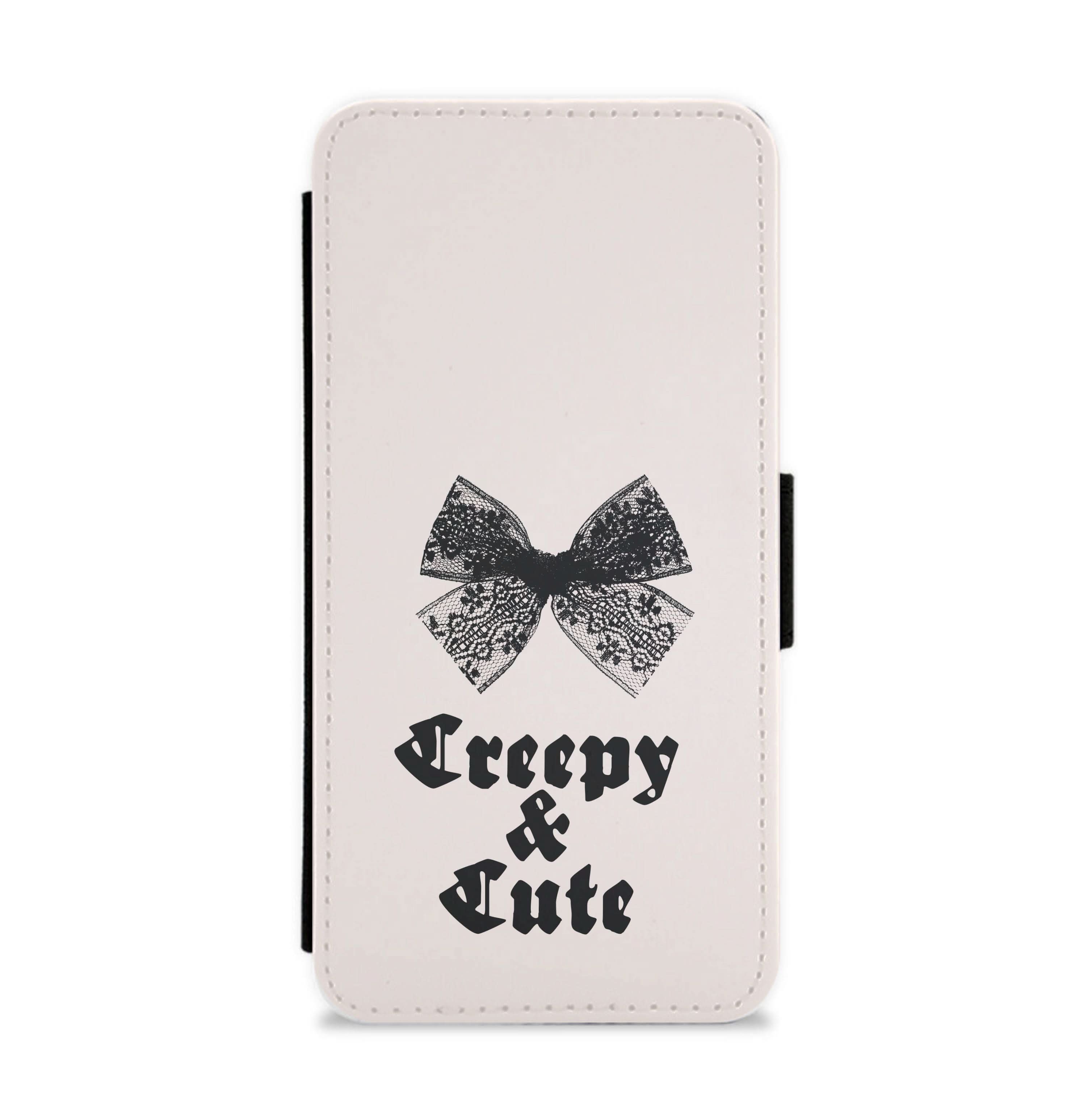 Creepy And Cute Coquette Flip / Wallet Phone Case