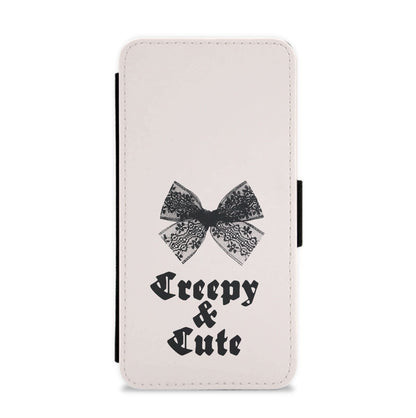 Creepy And Cute Coquette Flip / Wallet Phone Case