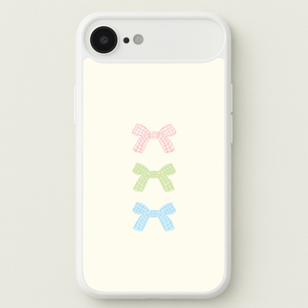 Gingham Tiered Ties iPhone 17 Air Case