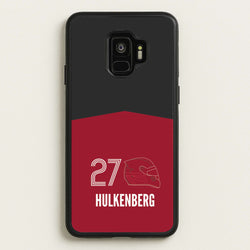 Hulkenberg Helmet 2026 Galaxy S9 Case