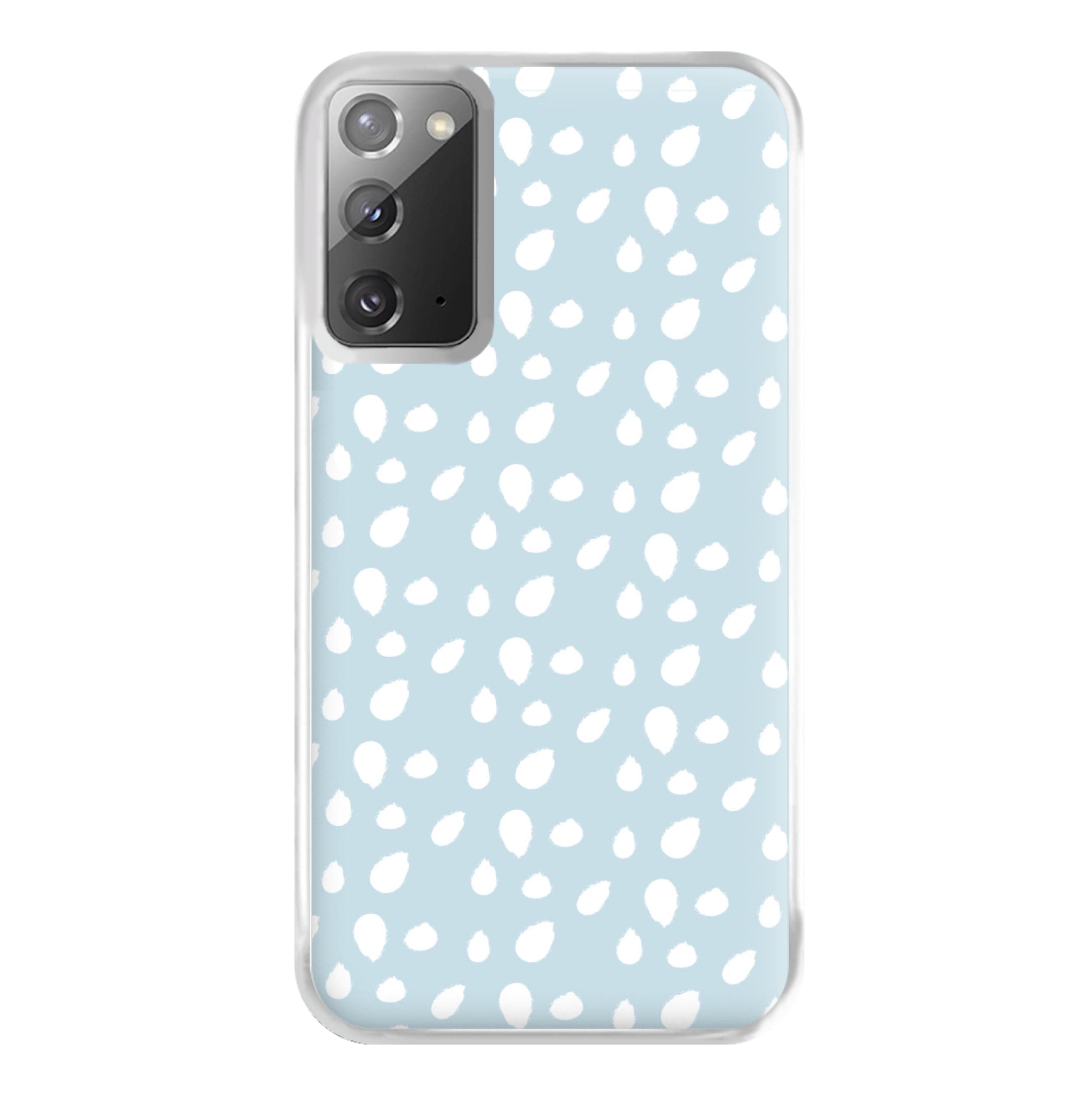 Pastel Blue Dots Phone Case