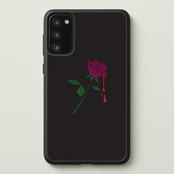 Dark Pink Rose Galaxy S20FE Case