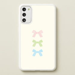Gingham Tiered Ties Galaxy S20 Case