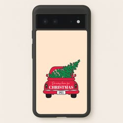 Driving Home For Christmas Truck Google Pixel 6 Case