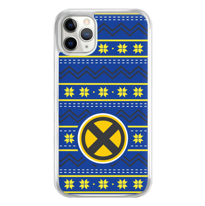 X Christmas Pattern Phone Case