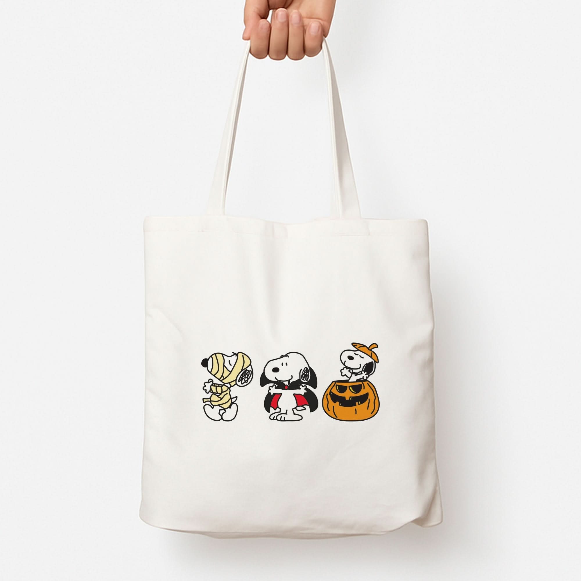 Cartoon Beagle Halloween Costumes Tote Bag