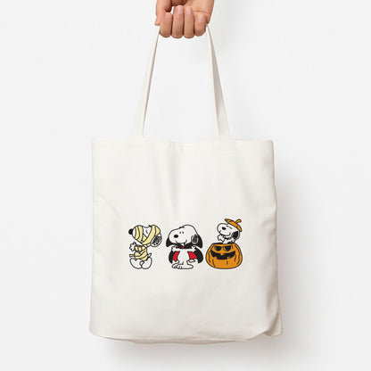 Cartoon Beagle Halloween Costumes Tote Bag
