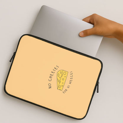 No Cheeses For Us Meeces MacBook Cover