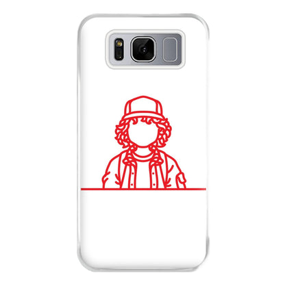 Dustin Outline Phone Case