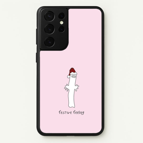 Festive Feeling Wiggly Moom Galaxy S21 Ultra Case