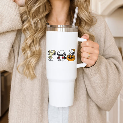 Cartoon Beagle Halloween Costumes Tumbler