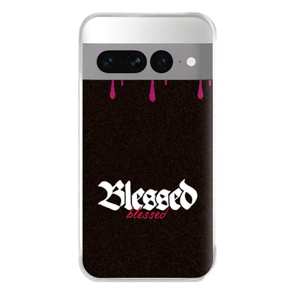 Glitter Blessed Google Pixel 7 Pro Case