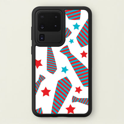 Tie And Stars Pattern Galaxy S20 Ultra Case