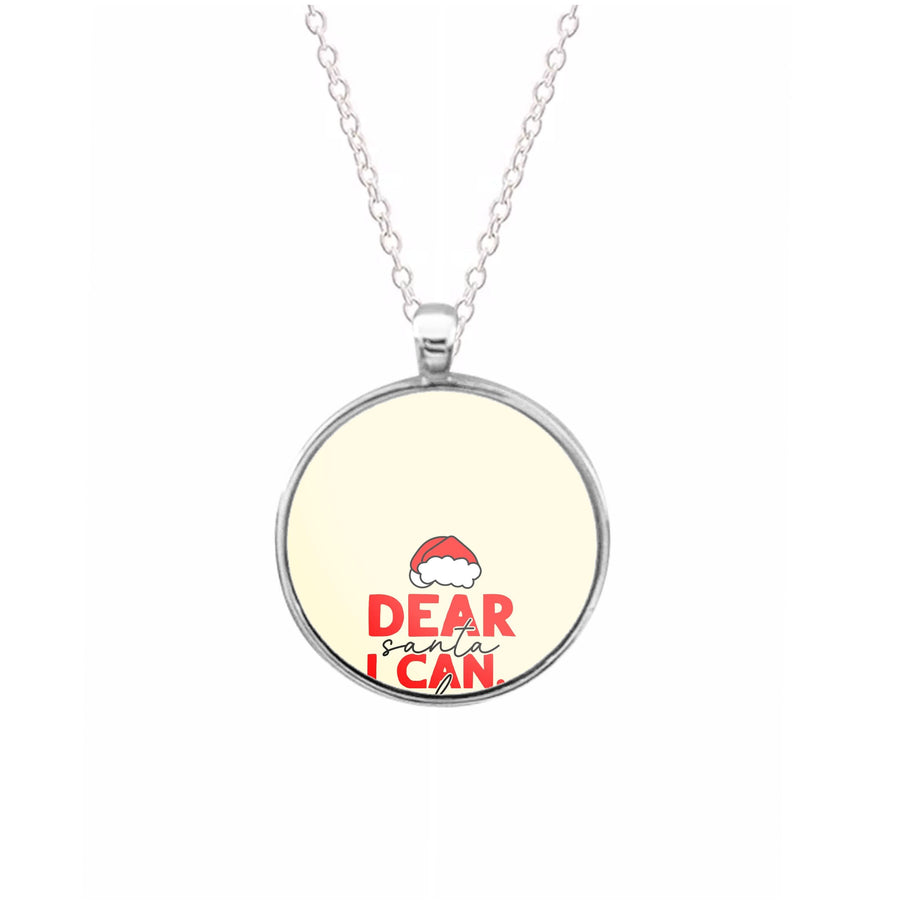 I Can Explain Santa Necklace