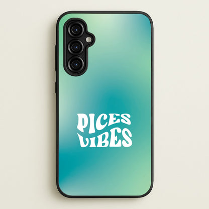 Pices Vibes Gradient Zodiac Galaxy A54 Case