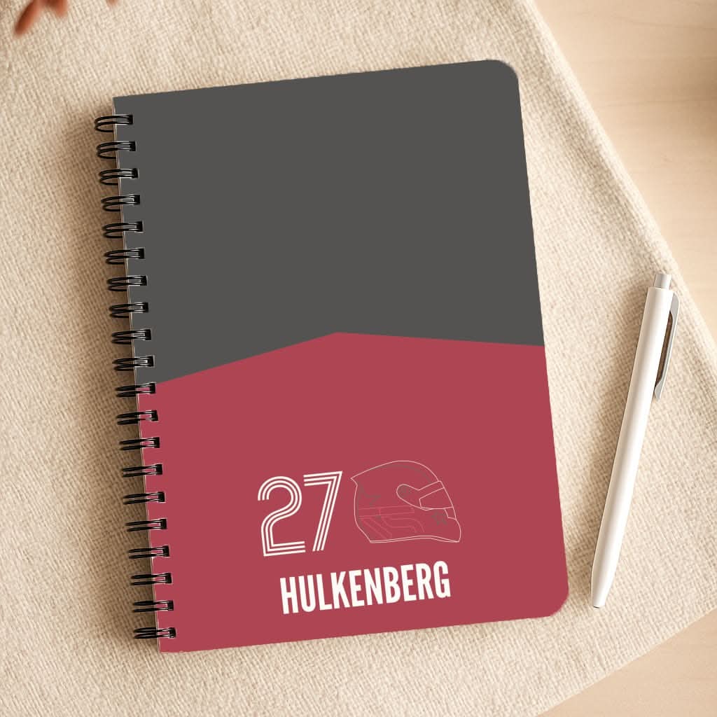 Hulkenberg Helmet 2026 Notepad