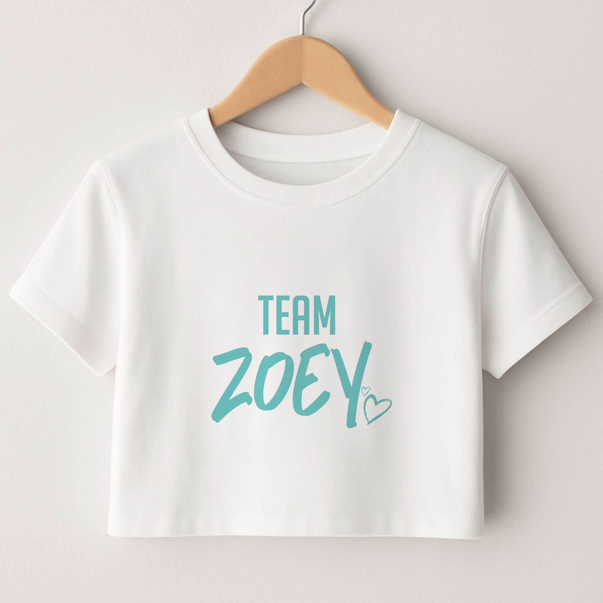 Team Zoey Crop top
