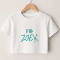 Team Zoey Crop top