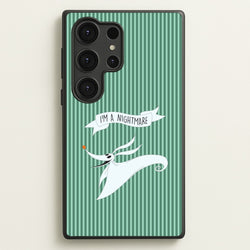 Stripey I'm A Nightmare Galaxy S25 Ultra Case