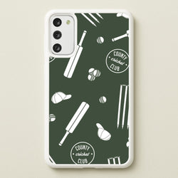 Cricket Props Pattern Galaxy A41 Case