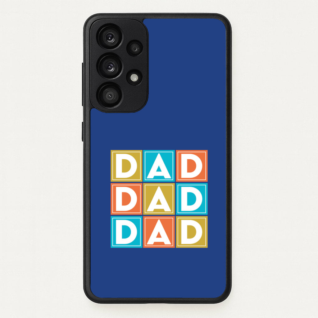 Dad Cubes Galaxy A53 Case