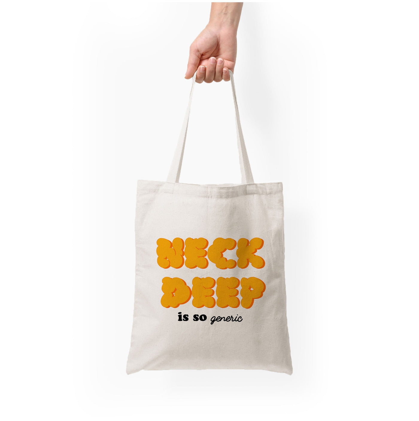 Neck Deep Is So Generic - Festival Tote Bag