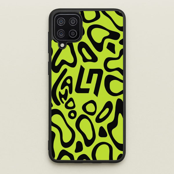 Norris Helmet Pattern Galaxy A12 Case